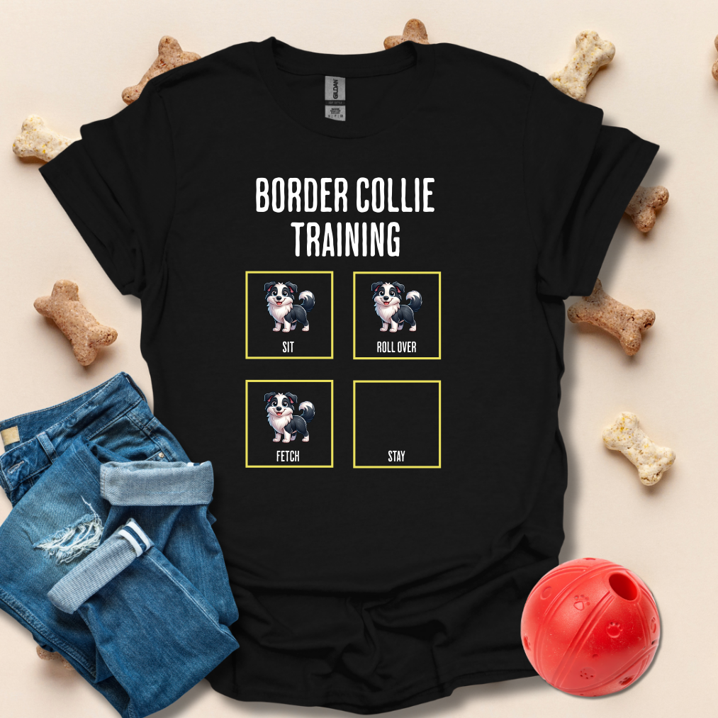 Border Collie Training Funny Dog T-Shirt