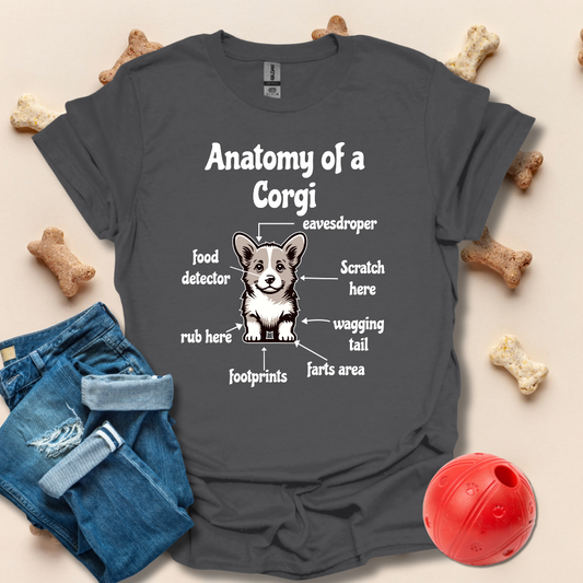 Anatomy Of A Corgi T-Shirt