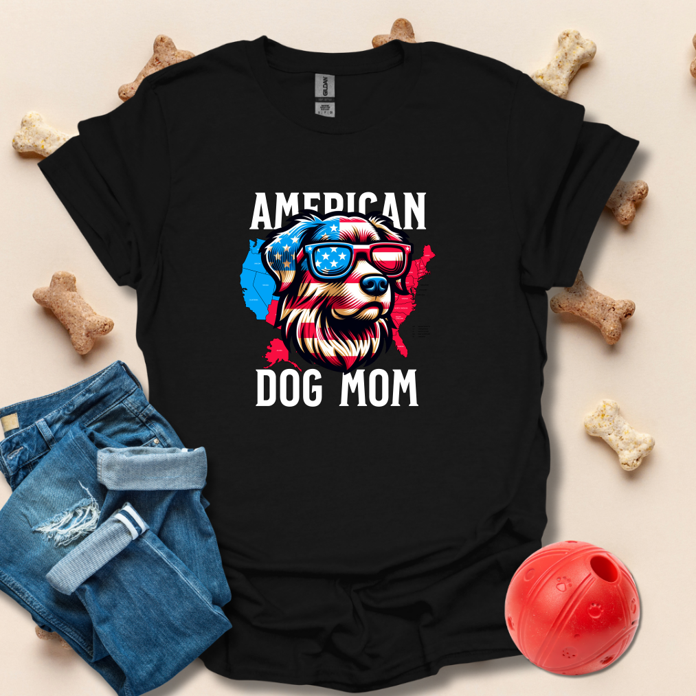American Dog Mom T-Shirt