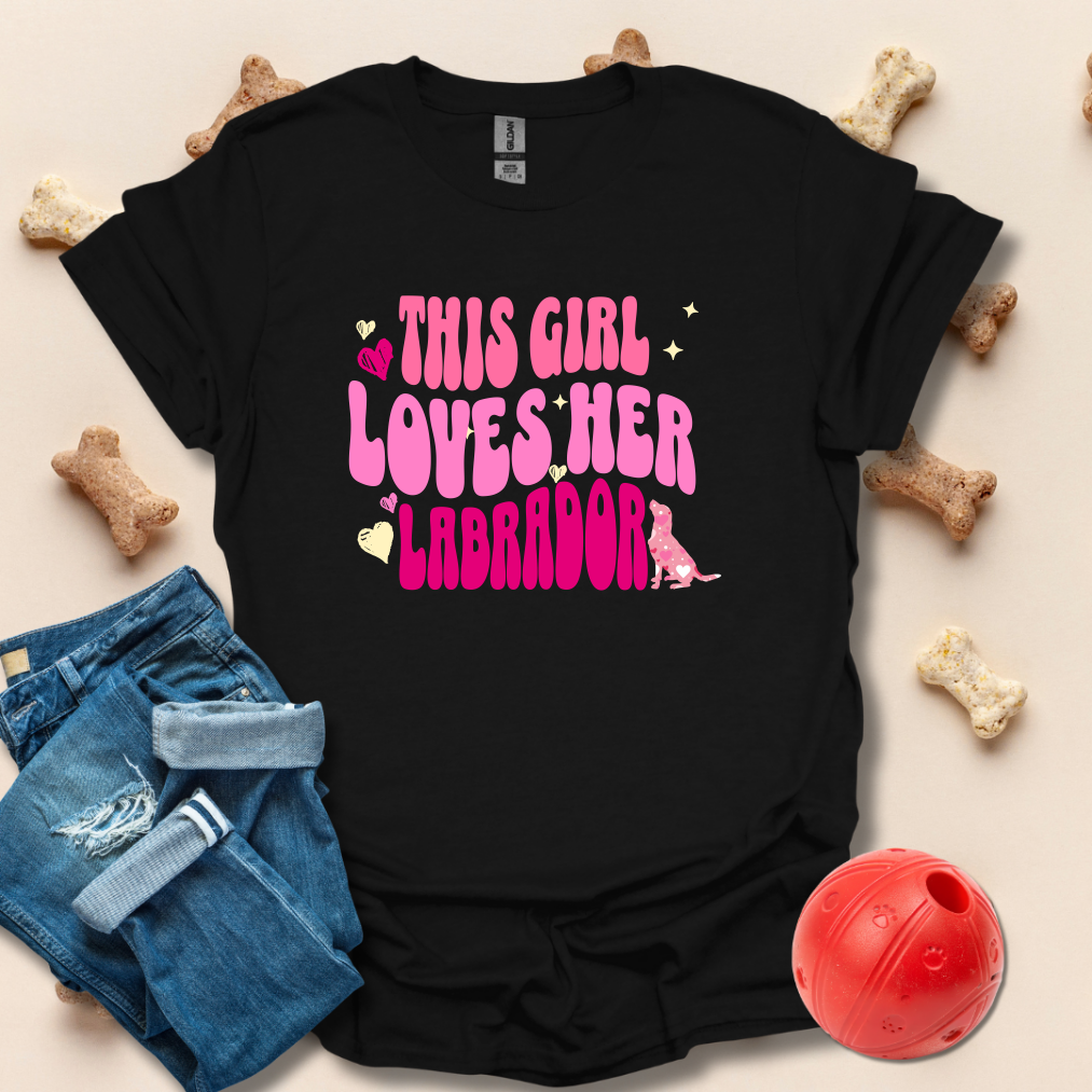 This Girl Loves Her Labrador T-Shirt