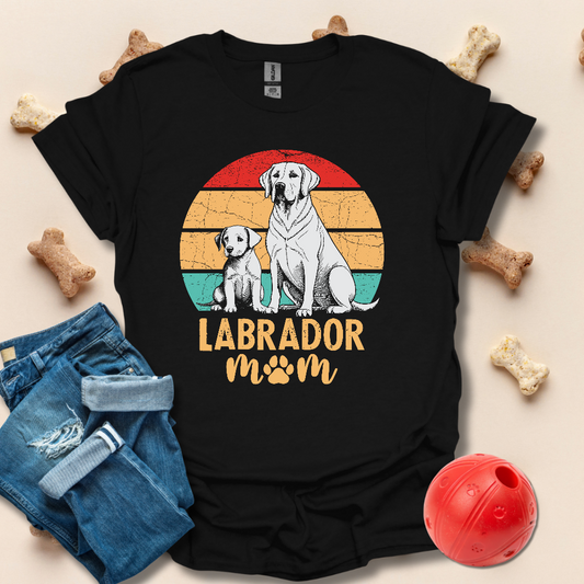 Labrador Mom Sunset T-Shirt