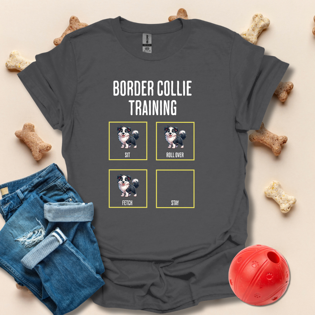 Border Collie Training Funny Dog T-Shirt