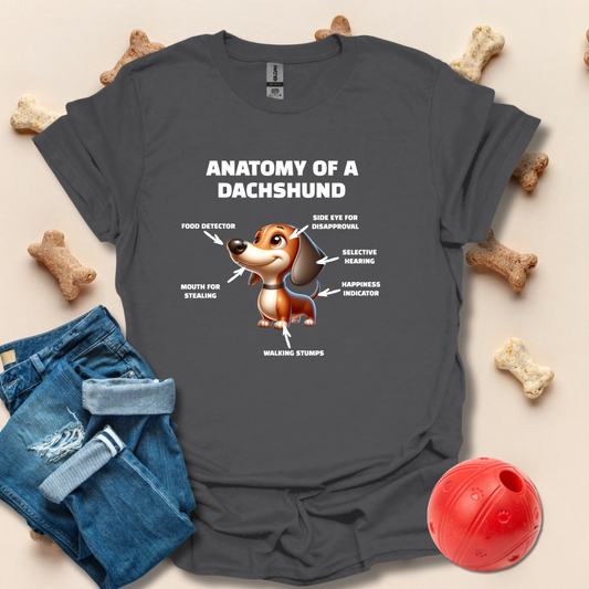 Anatomy Of A Dachshund T-Shirt