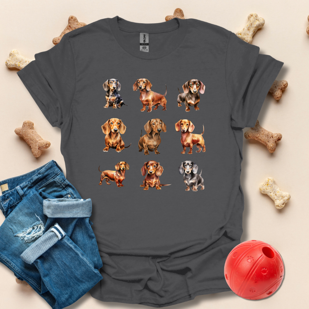 Dachshund Illustrated T-Shirt