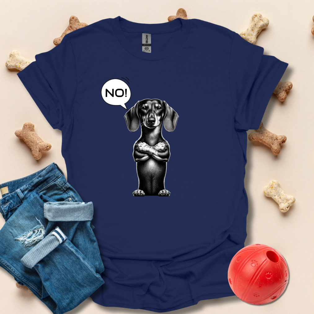 Dachshund Funny No T-Shirt