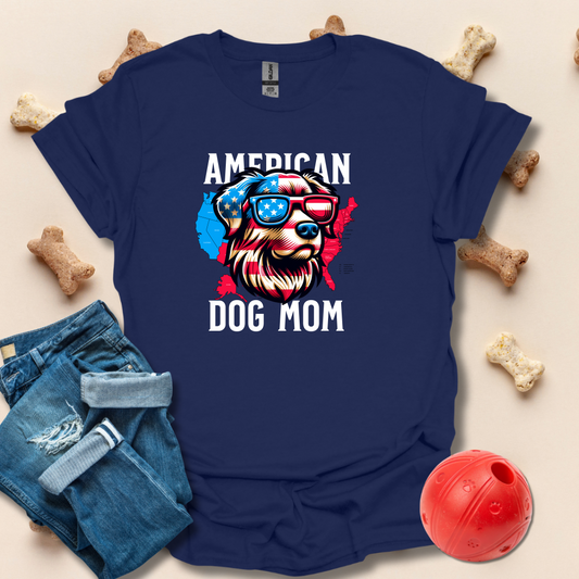 American Dog Mom T-Shirt