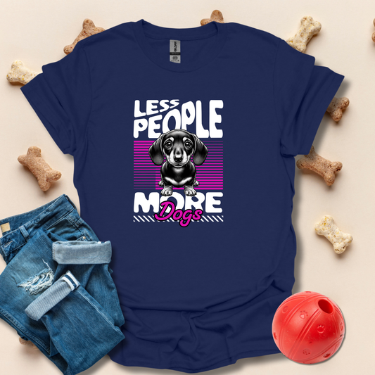 Less People More Dogs T-Shirt