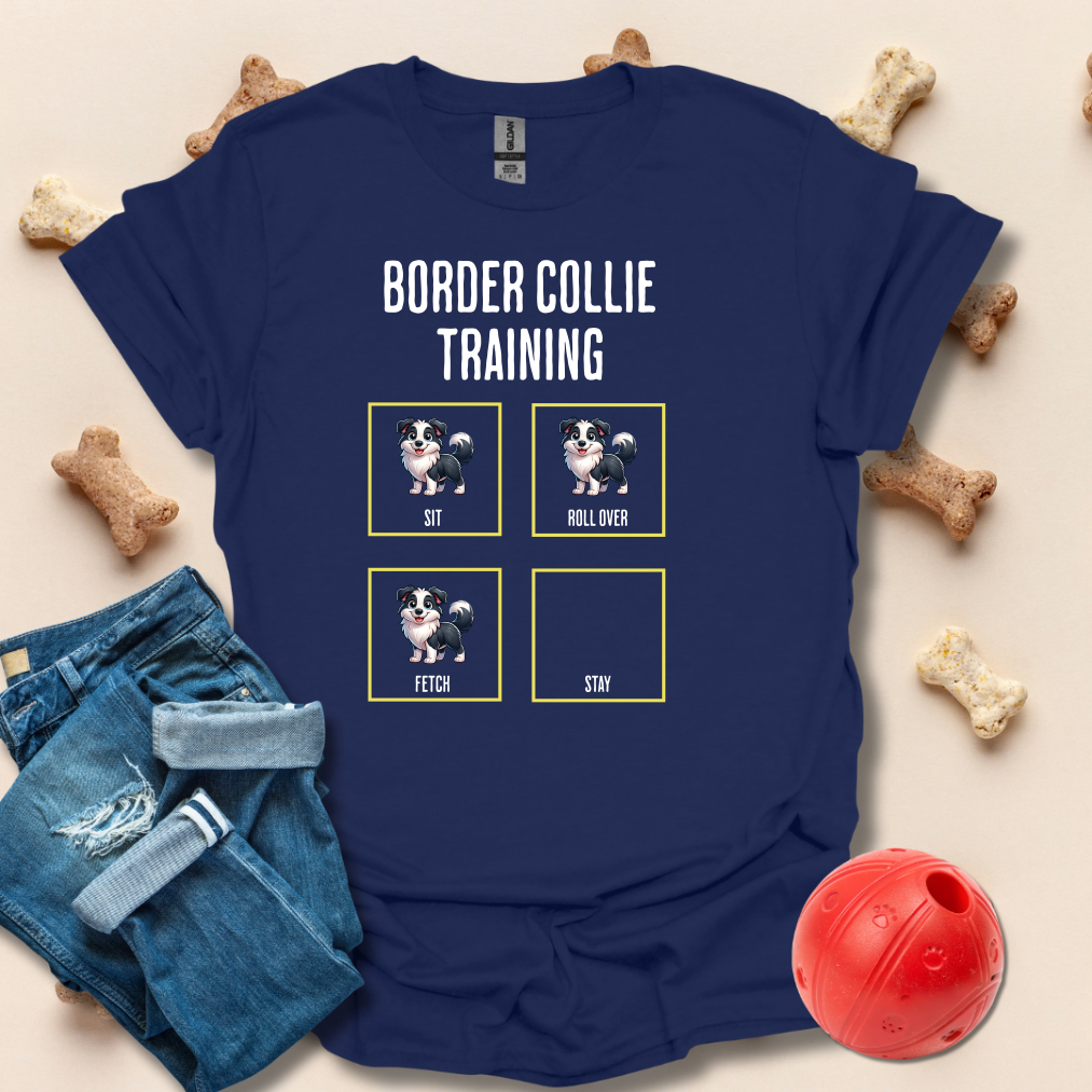 Border Collie Training Funny Dog T-Shirt