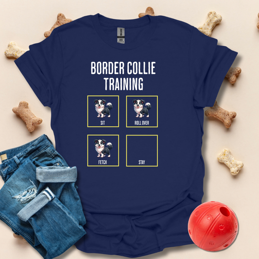 Border Collie Training Funny Dog T-Shirt