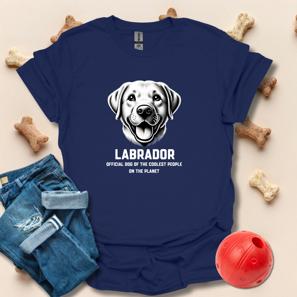Labrador Official Dog Of The Coolest People T-Shirt
