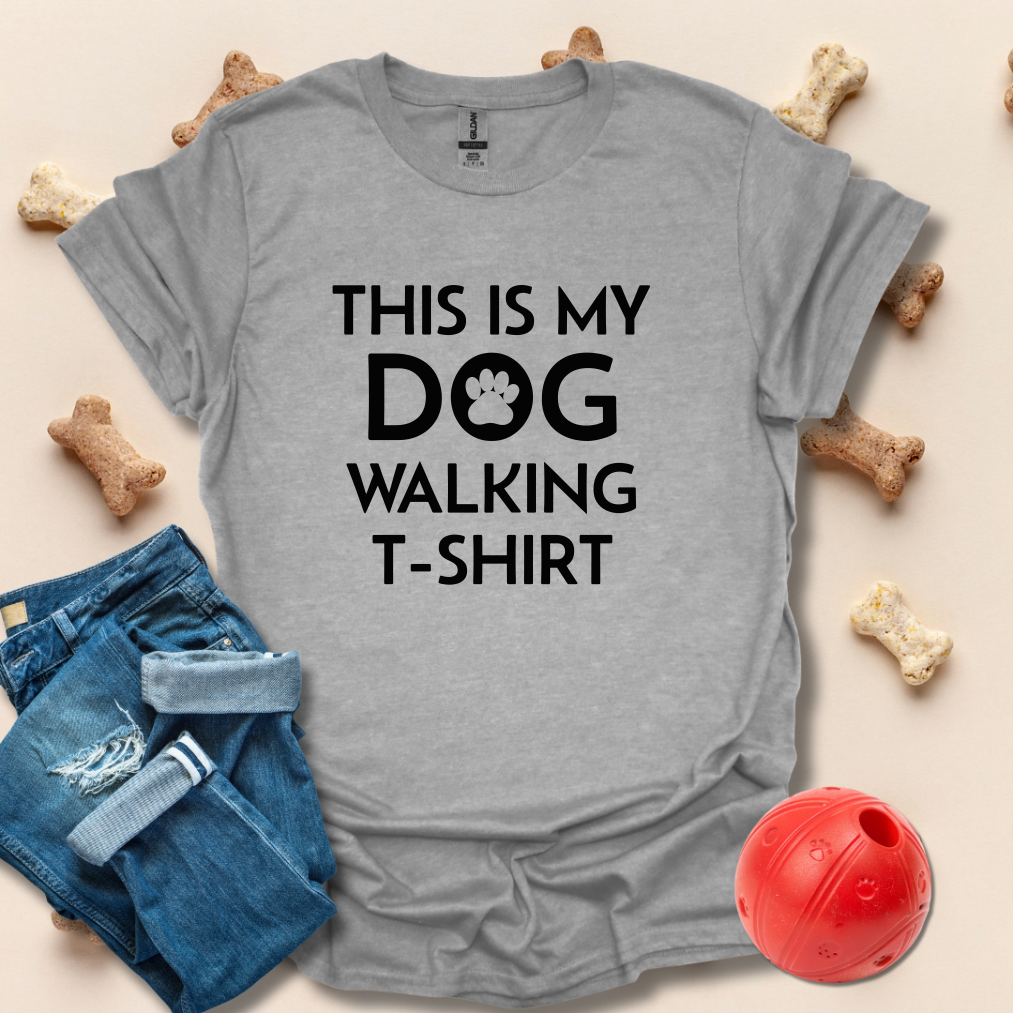 This Is My Dog Walking T-Shirt