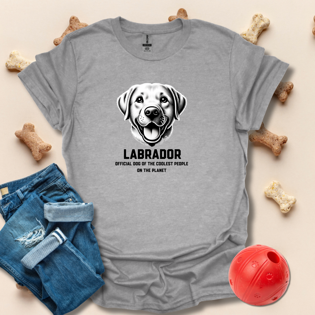 Labrador Official Dog Of The Coolest People T-Shirt
