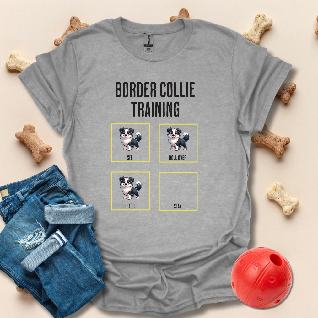 Border Collie Training Funny Dog T-Shirt