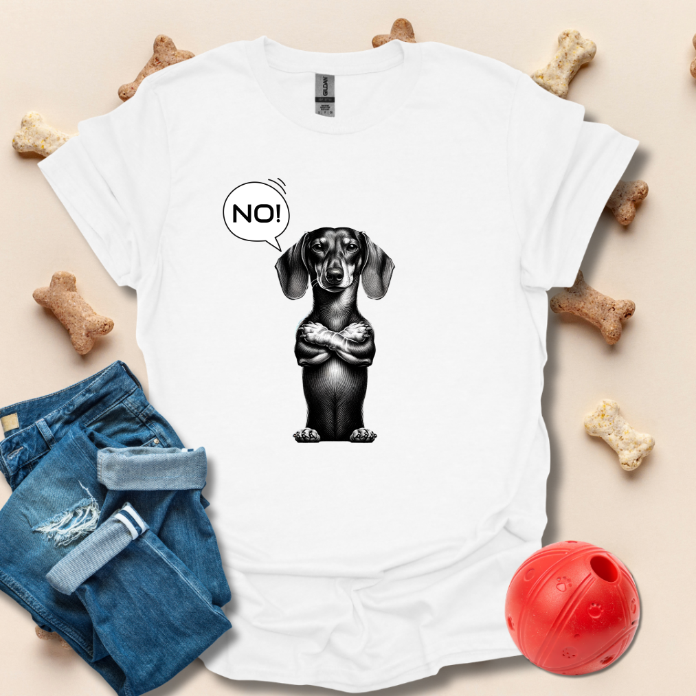 Dachshund Funny No T-Shirt