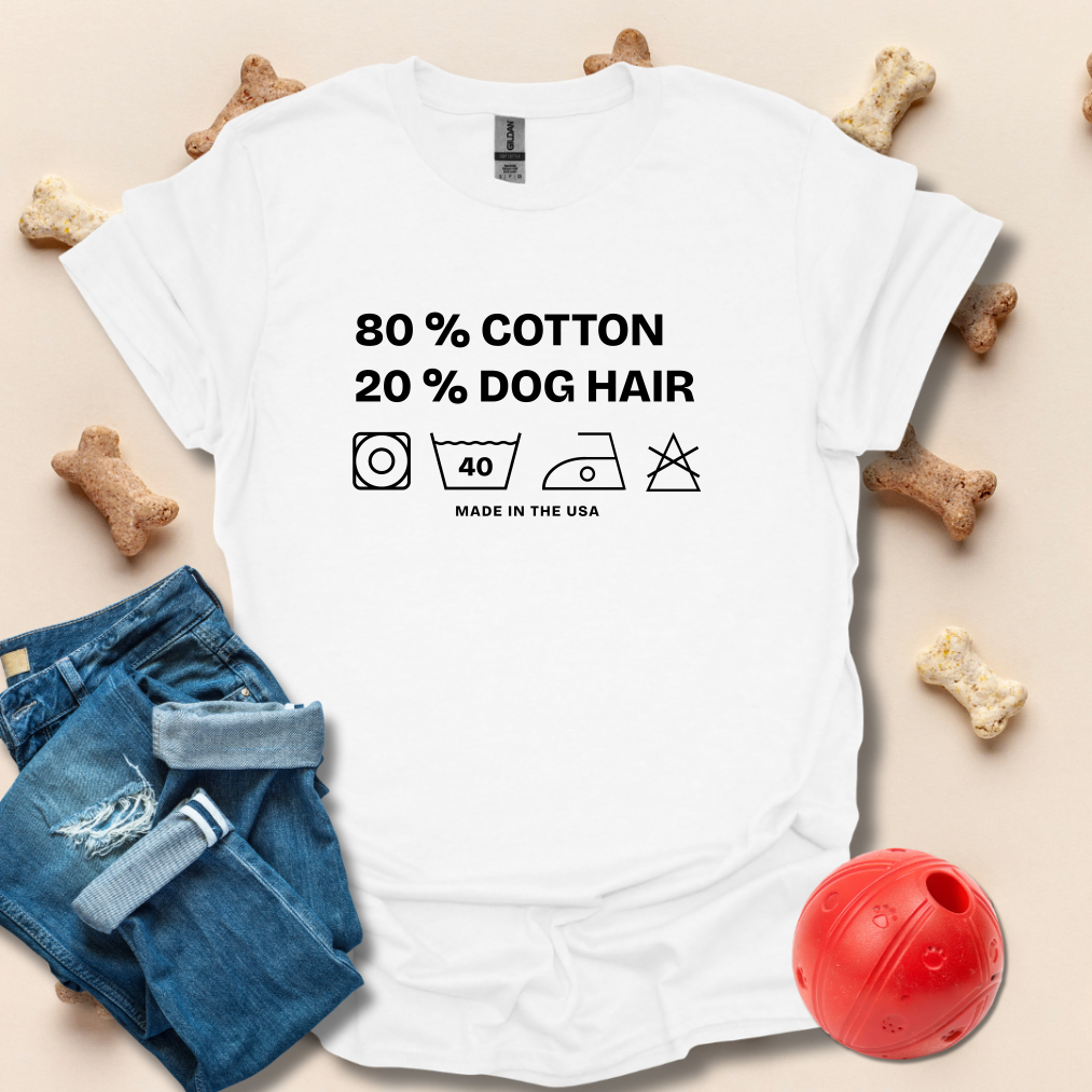 Wash Label Dog T-Shirt