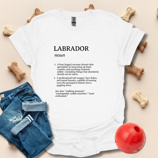 Labrador Dictionary Definition Funny T-Shirt