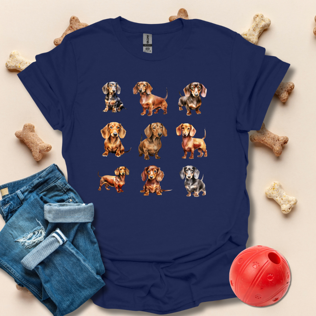 Dachshund Illustrated T-Shirt