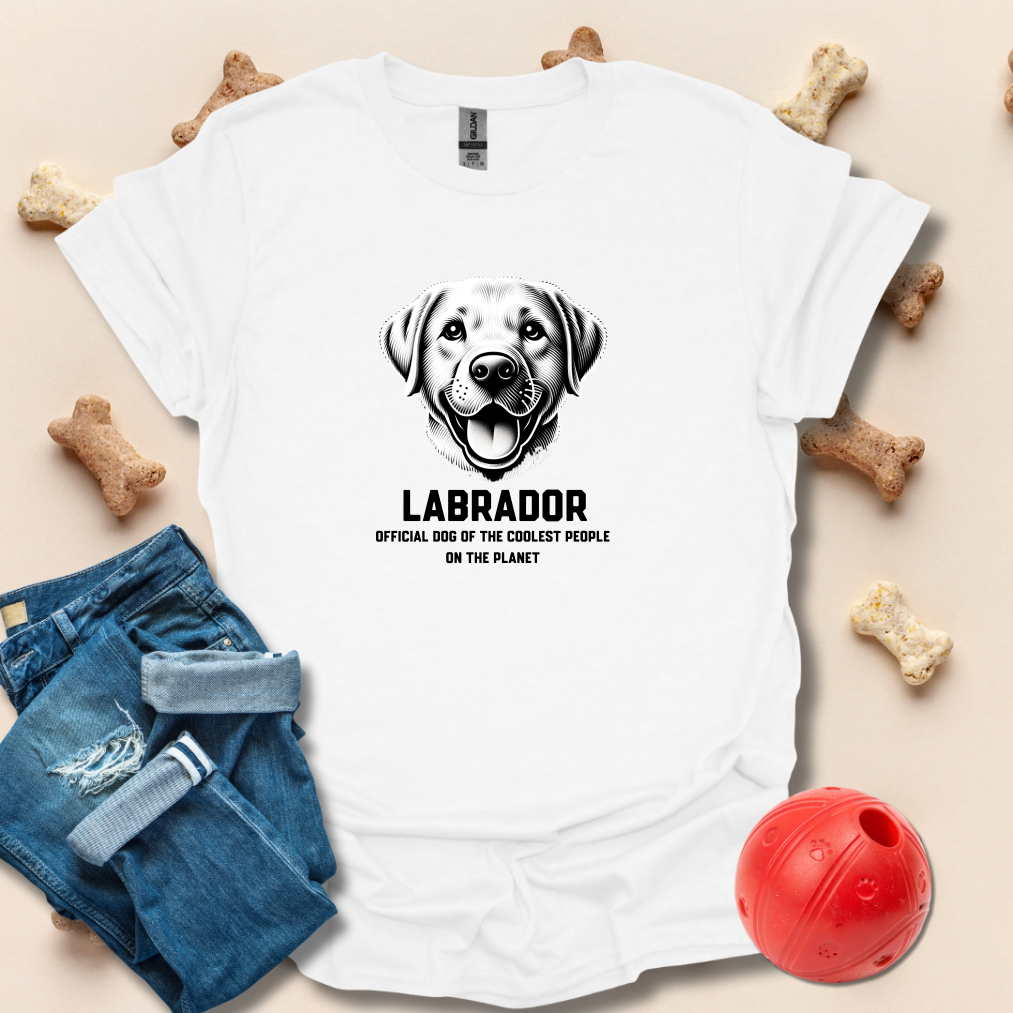 Labrador Official Dog Of The Coolest People T-Shirt