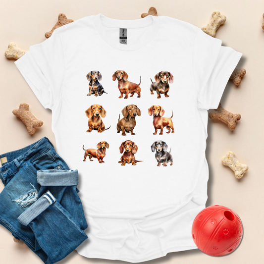 Dachshund Illustrated T-Shirt